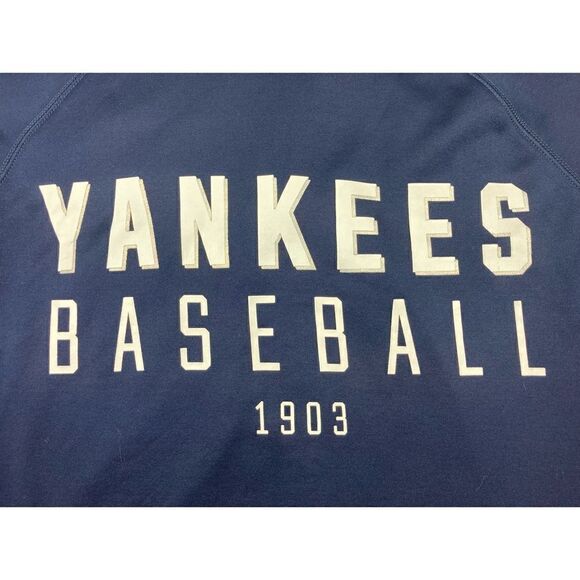 PINK Victoria’s Secret with 5th & ocean navy Yankees baseball zip up jacket - Picture 4 of 5